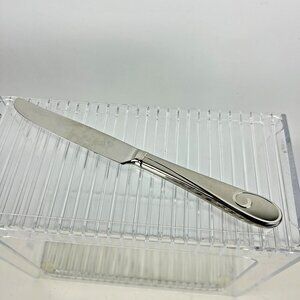 Waterford Ballet Ribbon Matte Stainless Flatware Place ONE Dinner Knife 9-1/2"